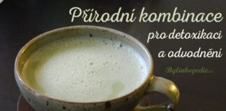 Zelený čaj a mandlové mléko