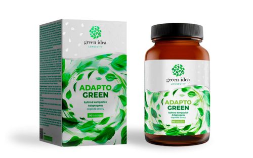 LONGEVITY ADAPTO GREEN – Přírodní síla adaptogenů pro odolnost vůči stresu - NOVINKA
